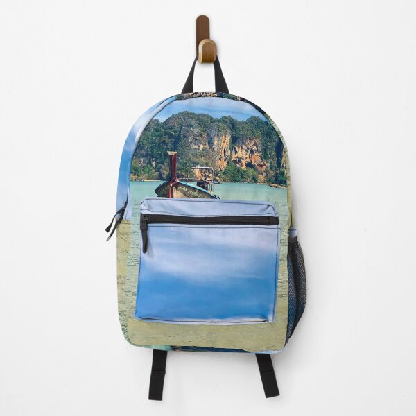 Item preview, Long Tail Boats Waiting on Railay Beach designed and sold by LuizaK.