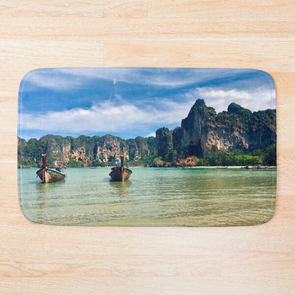 Item preview, Long Tail Boats Waiting on Railay Beach designed and sold by LuizaK.