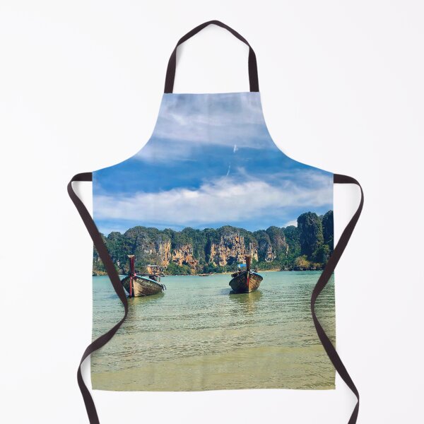 Item preview, Long Tail Boats Waiting on Railay Beach designed and sold by LuizaK.