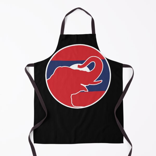 Item preview, Laos Asian elephant Laotian National Animal Flag designed and sold by FlagX.