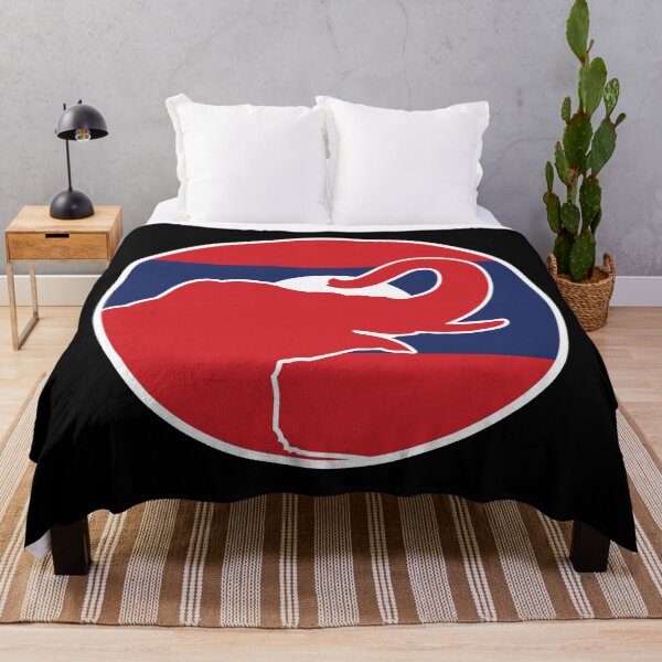 Item preview, Laos Asian elephant Laotian National Animal Flag designed and sold by FlagX.