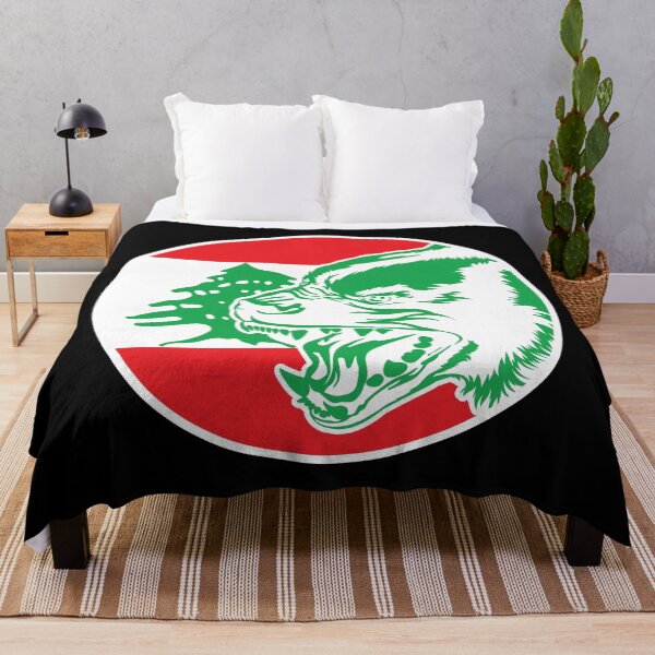 Item preview, Bandera animal nacional libanesa de hiena del Líbano designed and sold by FlagX.