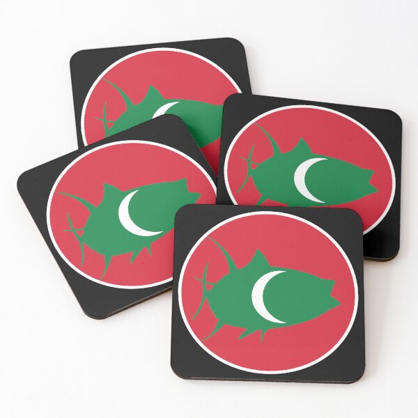 Item preview, Maldives Yellowfin tuna Maldivian National Animal Flag designed and sold by FlagX.