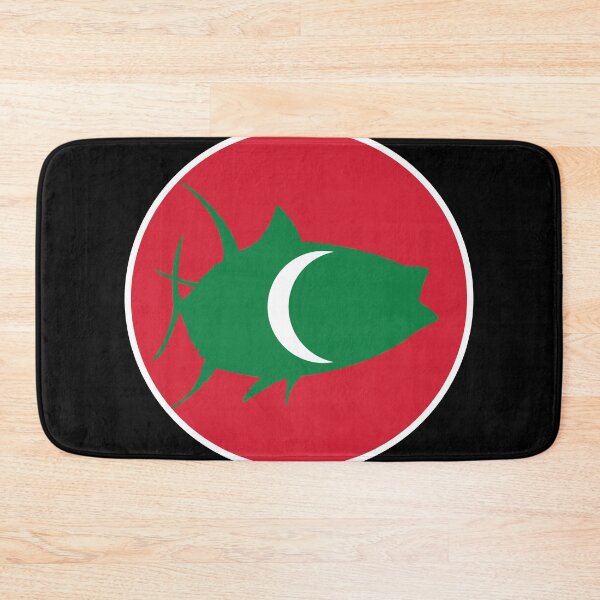 Item preview, Maldives Yellowfin tuna Maldivian National Animal Flag designed and sold by FlagX.
