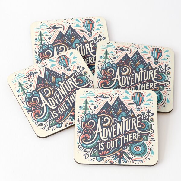 Item preview, Adventure is out there, typography designed and sold by maxmaj.