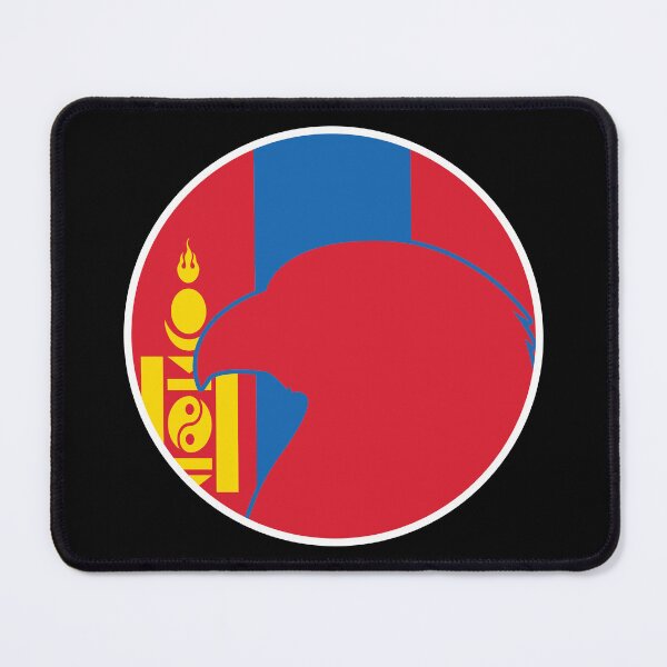 Item preview, Mongolia Falcon Mongolian National Animal Flag designed and sold by FlagX.