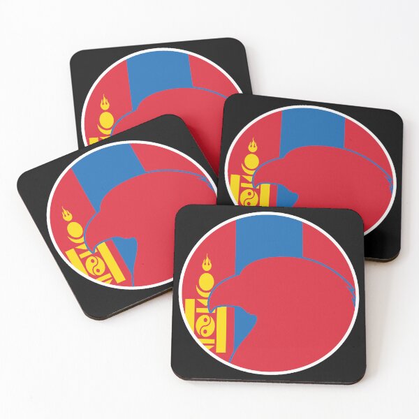 Item preview, Mongolia Falcon Mongolian National Animal Flag designed and sold by FlagX.