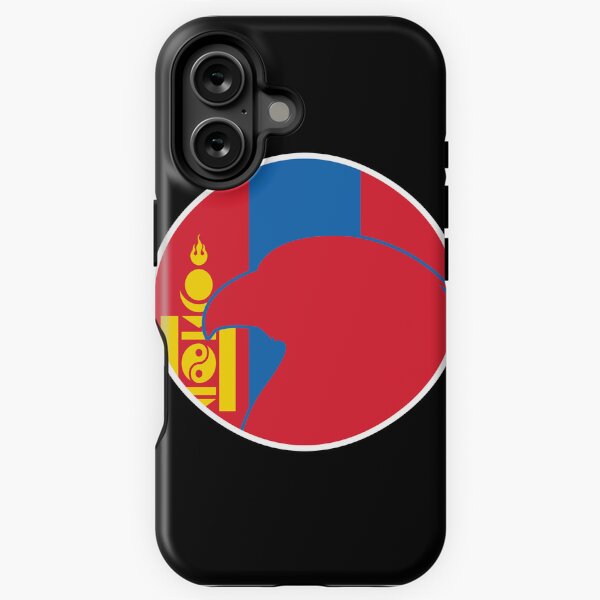 Aperçu de l'œuvre Drapeau animal national mongol de faucon de Mongolie créée et vendue par FlagX.