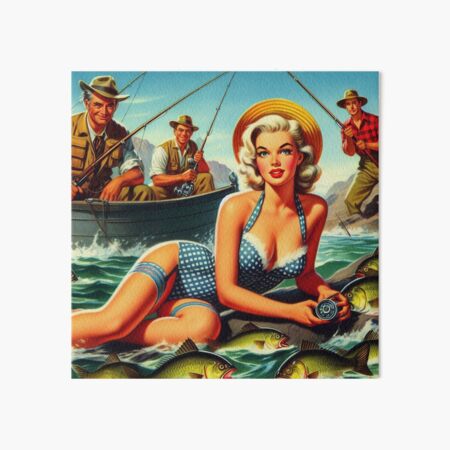 Pin-Ups For Vets - If the person who came up with this fishing