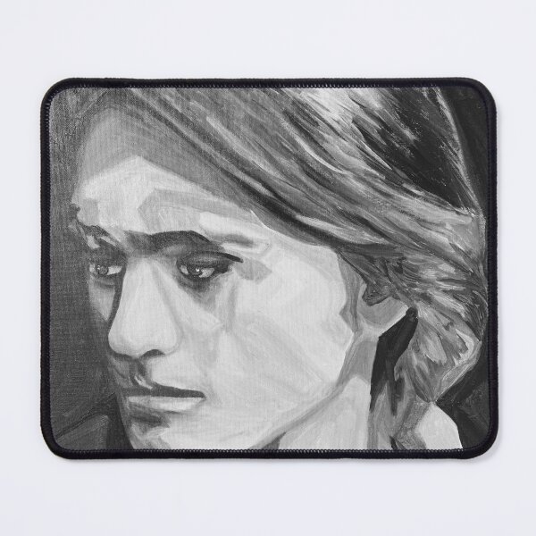 Item preview, Black and White Pop Art- Man Portrait designed and sold by LillyannaEliz.
