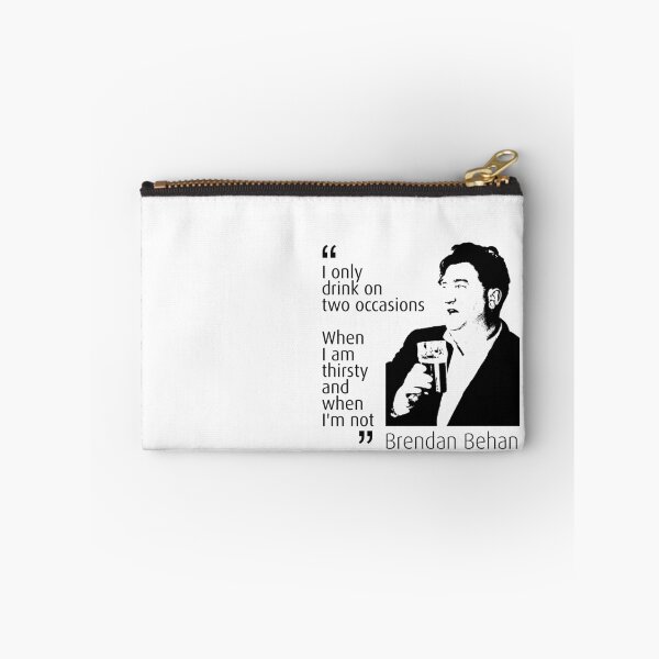 Item preview, Brendan Behan - I only drink on two occasions (Black Type) designed and sold by unurbane.