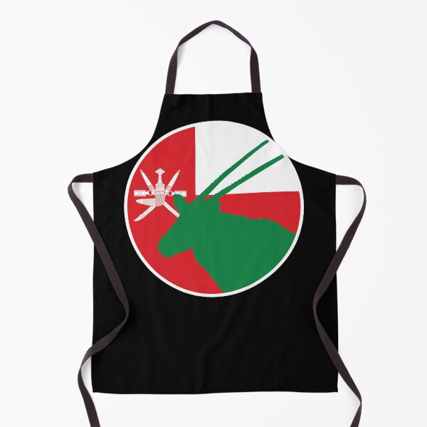 Item preview, Oman Arabian oryx Omani National Animal Flag designed and sold by FlagX.