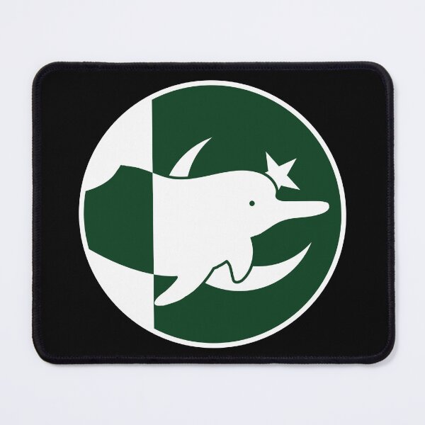 Item preview, Pakistan River dolphin Pakistani National Animal Flag designed and sold by FlagX.