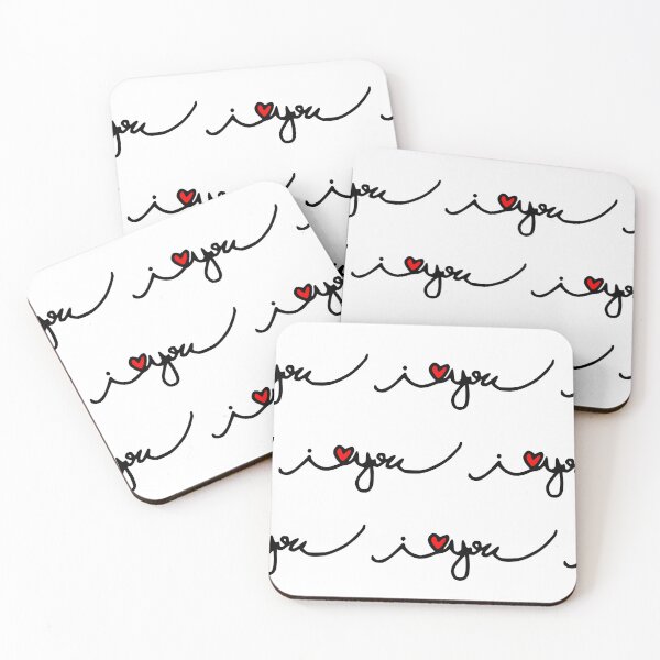 Item preview, "I love you" lowercase cursive. designed and sold by Goodmanmedia.