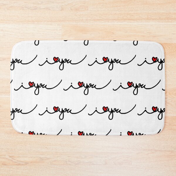 Item preview, "I love you" lowercase cursive. designed and sold by Goodmanmedia.