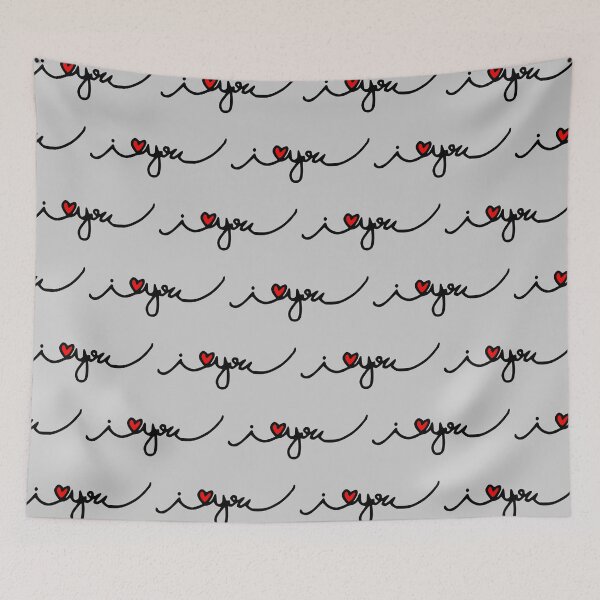 Item preview, "I love you" lowercase cursive. designed and sold by Goodmanmedia.