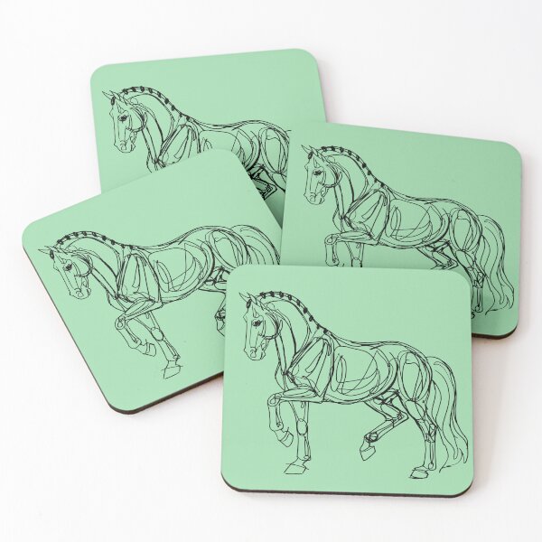 Item preview, Sketchy Dressage Horse designed and sold by DappledMoon.