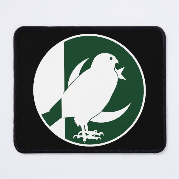 Item preview, Pakistan Falcon Pakistani National Animal Flag designed and sold by FlagX.