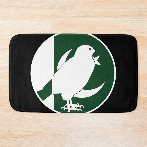 Item preview, Pakistan Falcon Pakistani National Animal Flag designed and sold by FlagX.