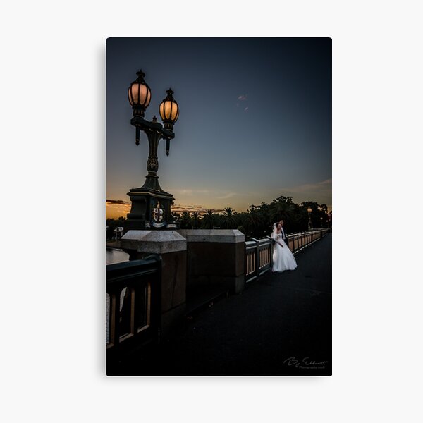 Item preview, Young Married Couple on Princes Bridge, Melbourne  designed and sold by Bj-Elliott.