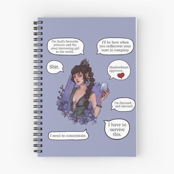 Item preview, Shadowheart gives pep talk | Shadowheart quotes BG3 designed and sold by keyvei.