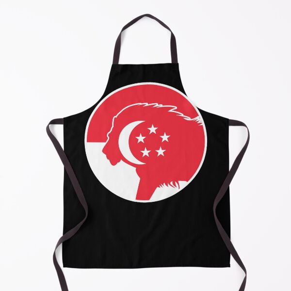 Aperçu de l'œuvre Lion de Singapour Drapeau national des animaux de Singapour créée et vendue par FlagX.