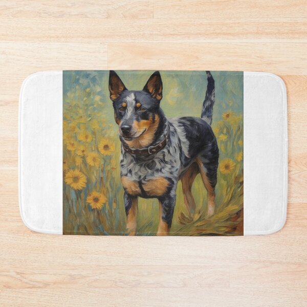 Item preview, Sunflowers and Australian Cattle Dog, heeler designed and sold by Ineedserinity.