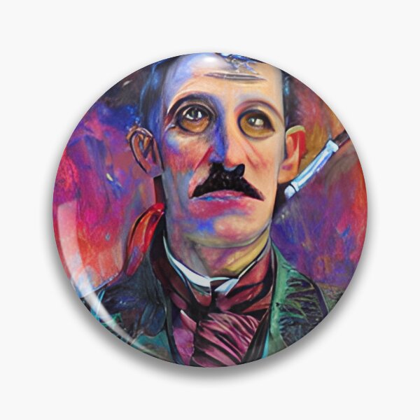 Item preview, Nikola Tesla #17 Wonders of Yesterday designed and sold by BiofieldExpert.