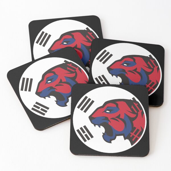 Item preview, South Korea Siberian Tiger South Korean National Animal Flag designed and sold by FlagX.