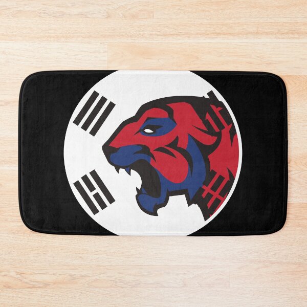 Item preview, South Korea Siberian Tiger South Korean National Animal Flag designed and sold by FlagX.