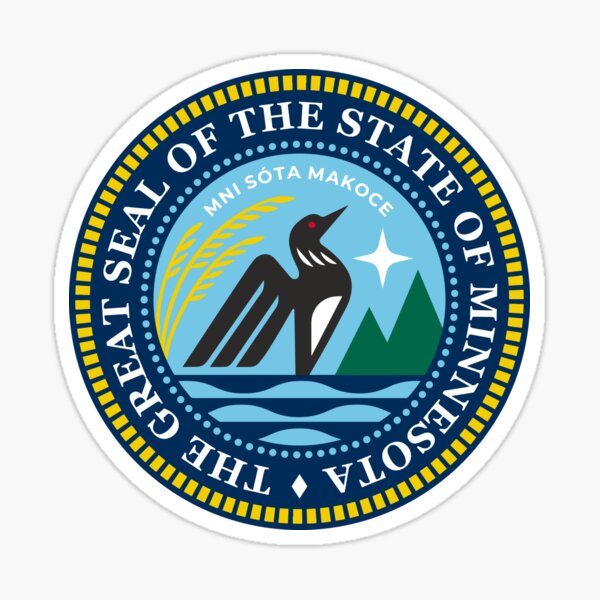 Item preview, New Minnesota State Seal 2024 (Color) designed and sold by jordan-henry.