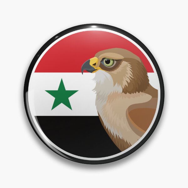 Item preview, Syria Falcon Syrian National Animal Flag designed and sold by FlagX.