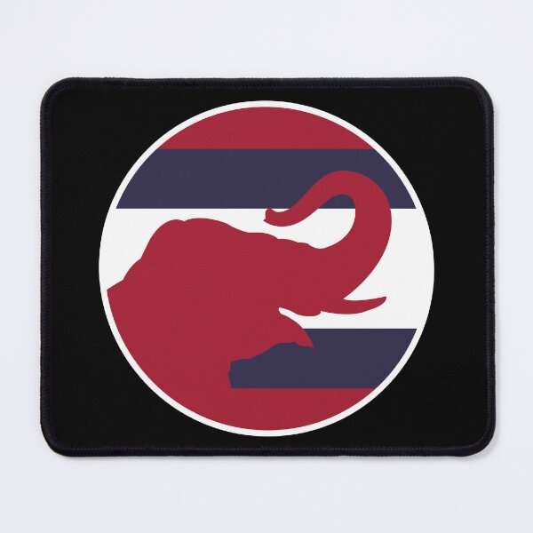Item preview, Thailand Asian elephant Thai National Animal Flag designed and sold by FlagX.