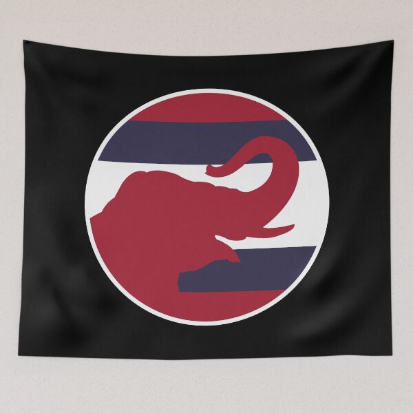 Item preview, Thailand Asian elephant Thai National Animal Flag designed and sold by FlagX.