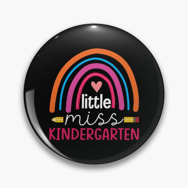 Item preview, Little Miss Kindergarten Back to School Rainbow Kids designed and sold by CORJIDOG-ART.
