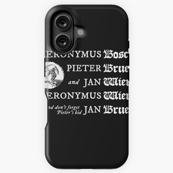 Flemish Painters Bosch, Bruegel, & Weirex iPhone Tough Case