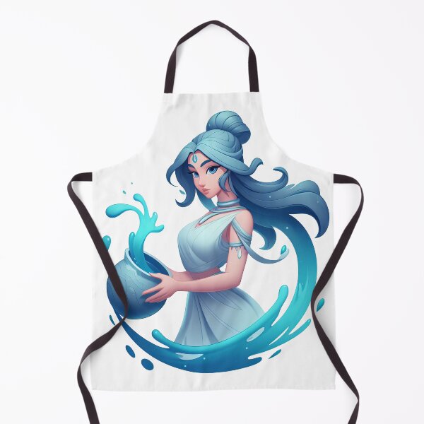Item preview, Cute Water Bearer - Aquarius Zodiac Sign Art2 designed and sold by GsnDream.
