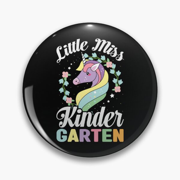Item preview, Little Miss Kindergarten Back to School Unicorn Kids designed and sold by CORJIDOG-ART.