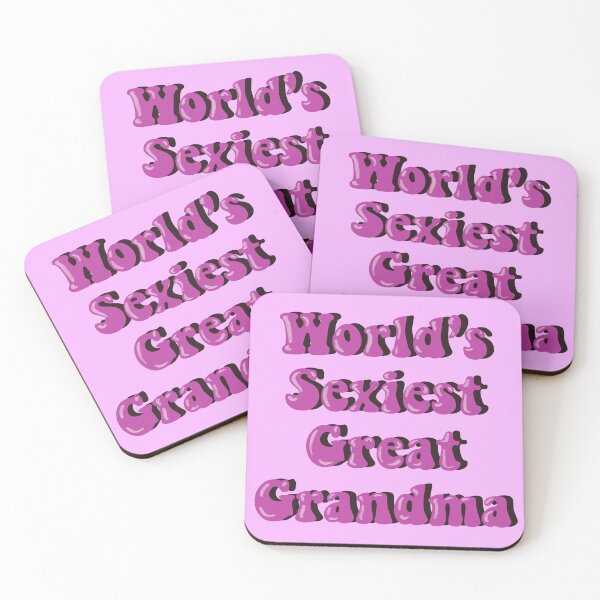 Item preview, World's Sexiest Great-Grandma (pink) designed and sold by PastelMushroom.