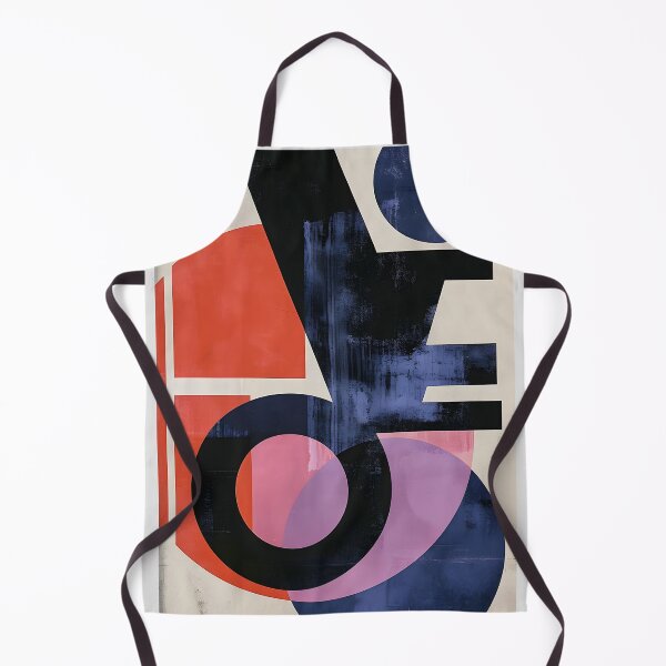 Item preview, Vivid Embrace of Love- Abstract 'LOVE' Unveiled in Bauhaus Graffiti Splendor designed and sold by OlfactoART Studio.