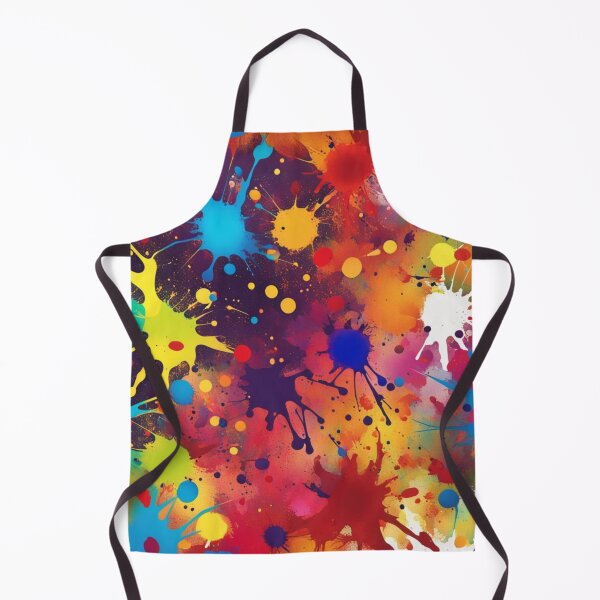 Item preview, Abstract Colorful Paintball Splatter Pattern designed and sold by calibrit.