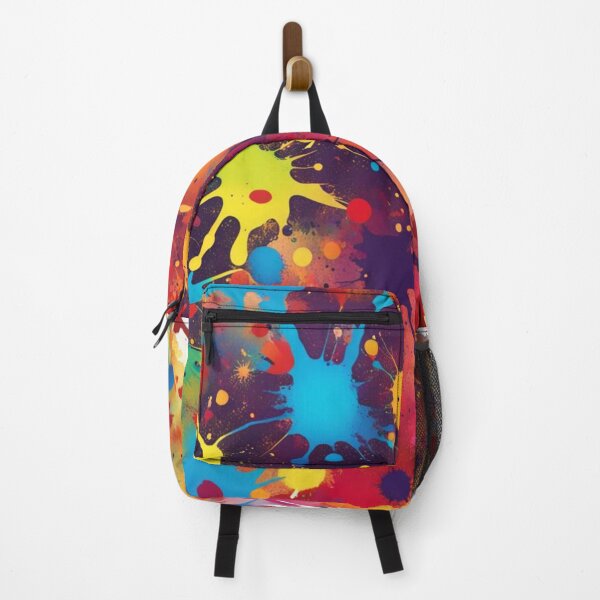 Item preview, Abstract Colorful Paintball Splatter Pattern designed and sold by calibrit.