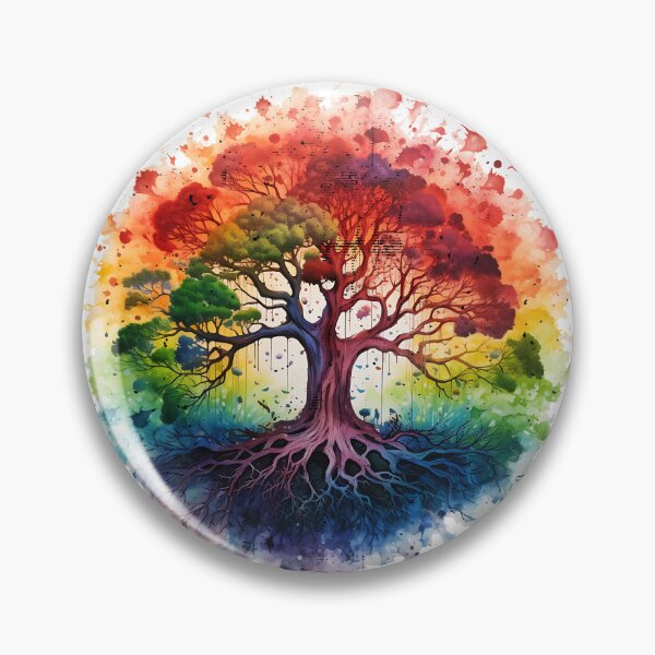 Item preview, Peaceful Predators Mandala - Harmonious Watercolor Carnivores in Yoga Poses designed and sold by Silver Medal.
