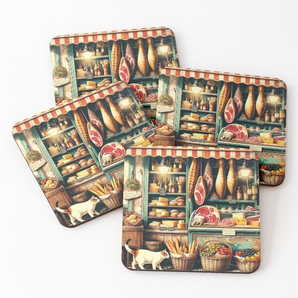 Item preview, Italian Deli Rustic Artwork designed and sold by ArtfulMiller.