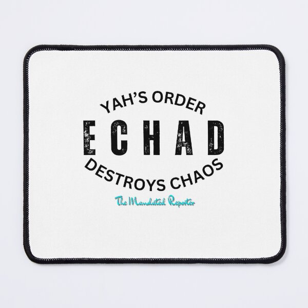 Item preview, ECHAD Yah's Order Destroys Chaos - White designed and sold by TheReporter1.