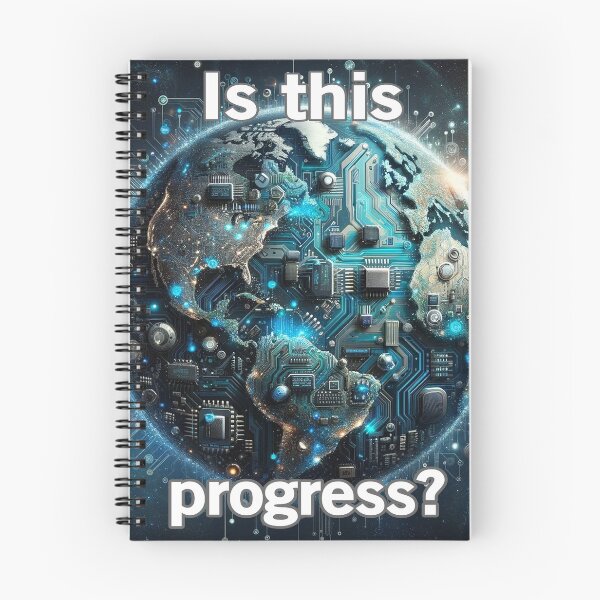 Item preview, Is This Progress? designed and sold by Surreallytee.