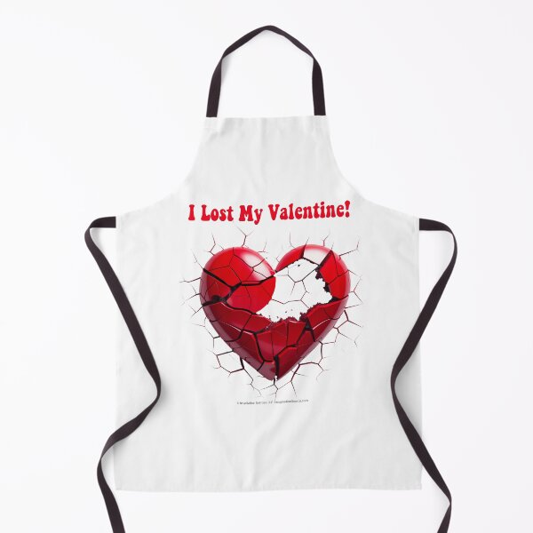 Item preview, I Lost My Valentine! - Broken Heart with an Arrow designed and sold by The Imagination Source™.
