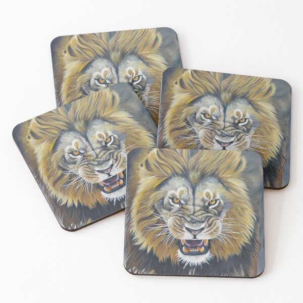 Item preview, Angry lion designed and sold by Marcia  Shiono.