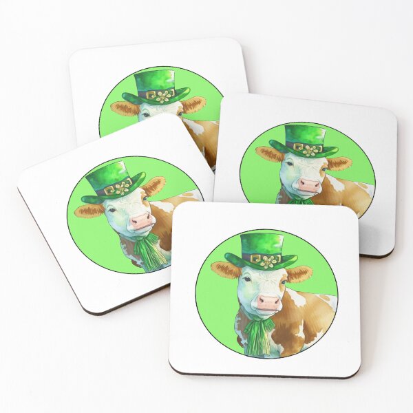 Item preview, St Patrick's Cow designed and sold by TheAnimalZ00.