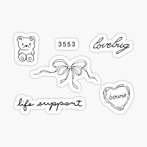 Item preview, tattoos designed and sold by brighter days inc..